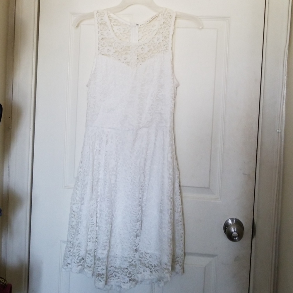 White dress